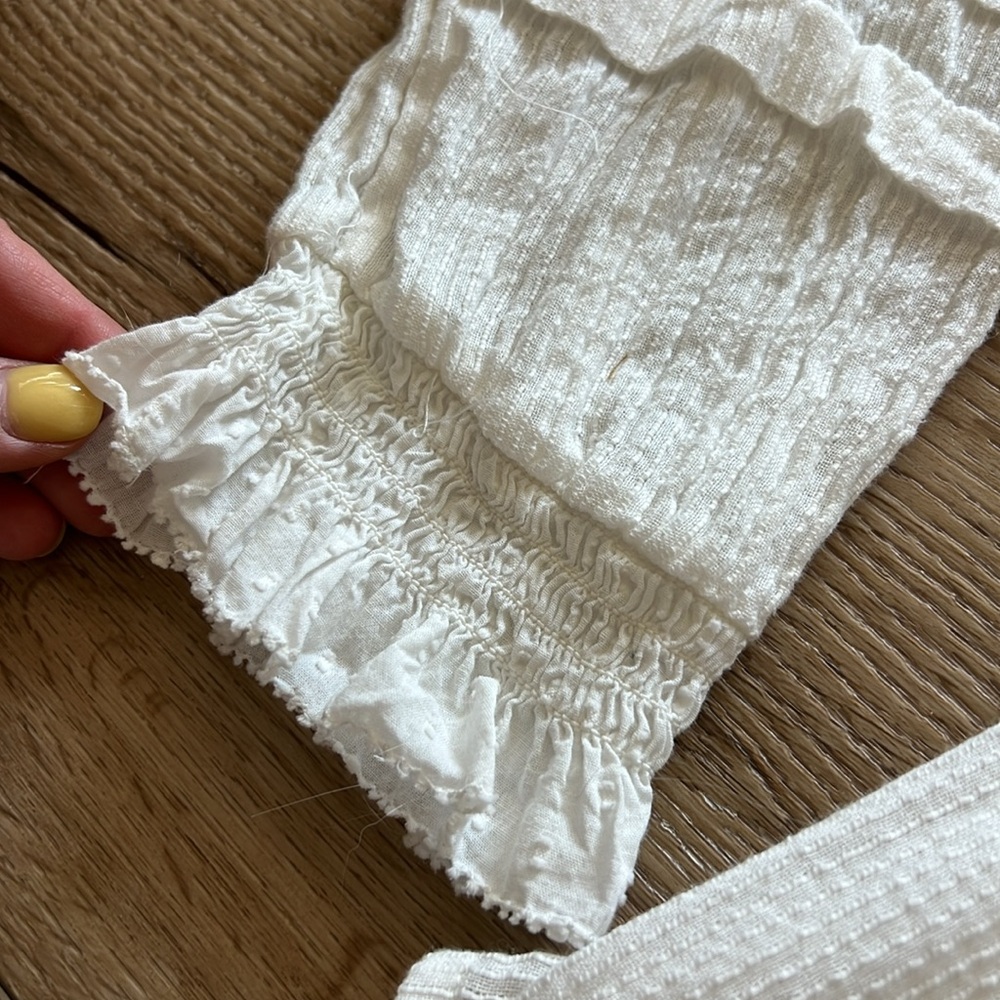 Faherty White Blouse - image 4